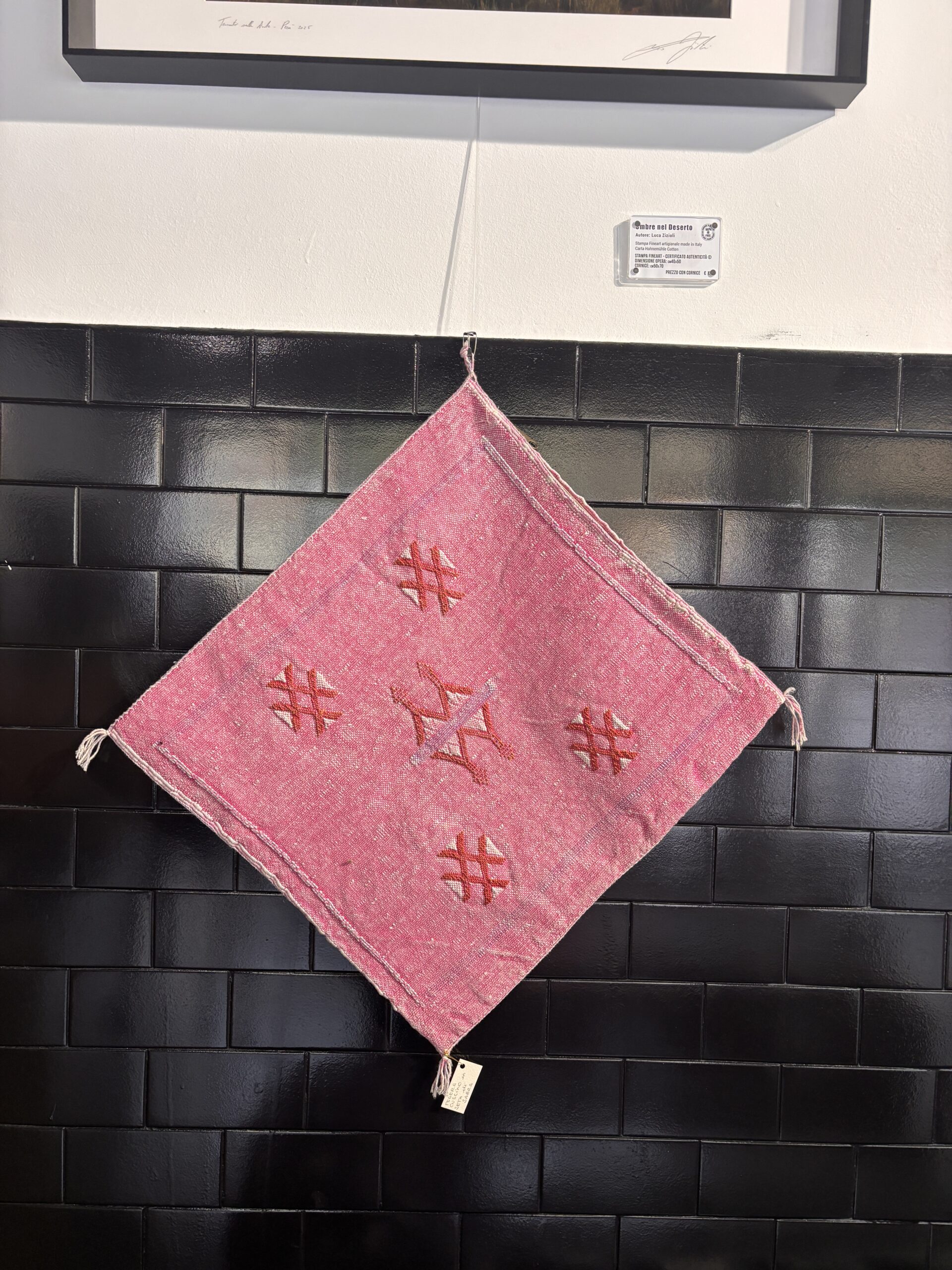 Fodera cuscino in seta di sabra - cm 45x45 - Colore rosa antico