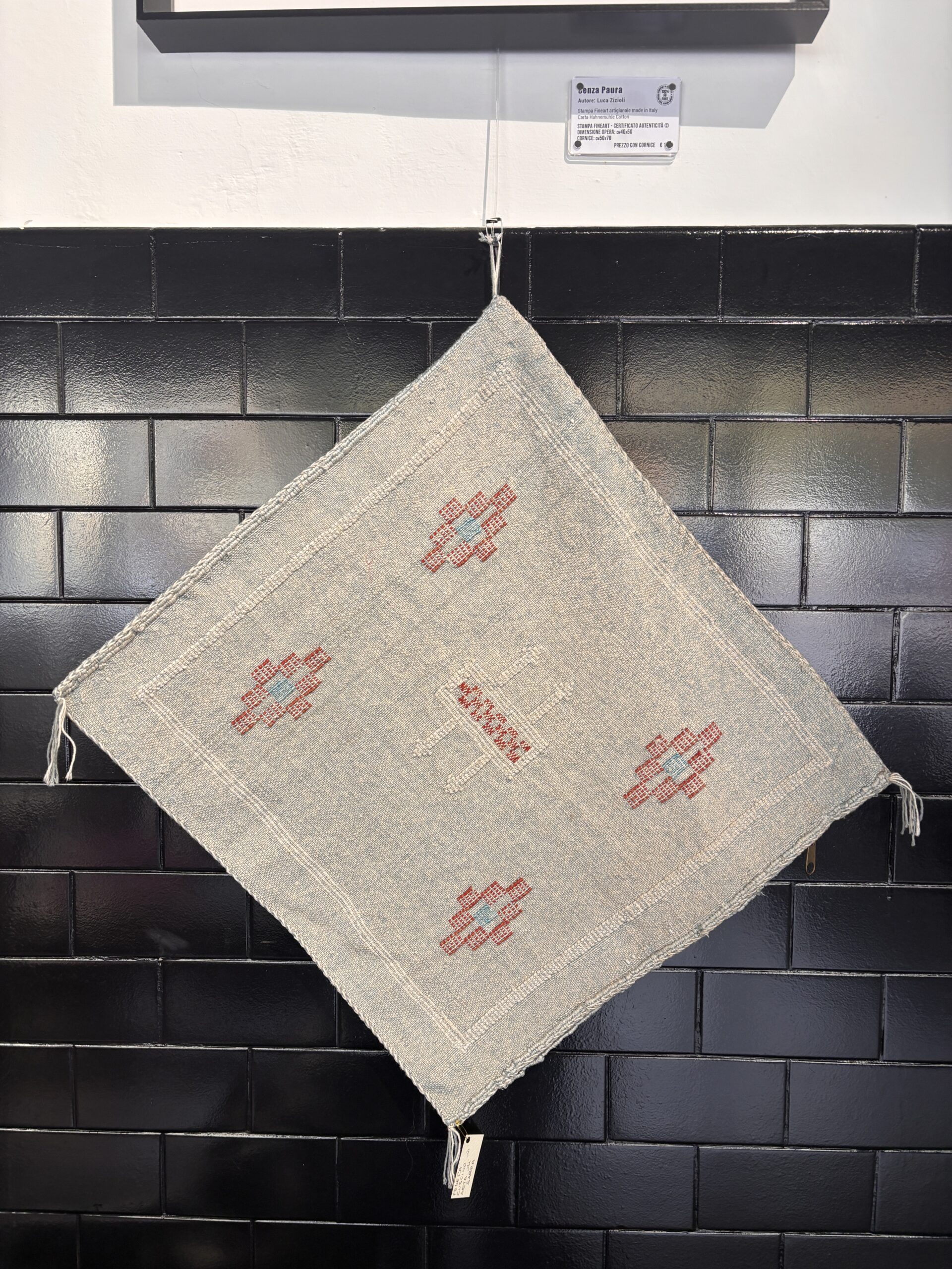 Fodera cuscino in seta di sabra - cm 45x45 - Colore Sabbia